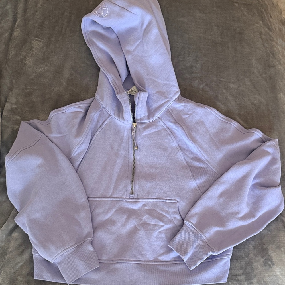 lululemon athletica Light Purple Women's Half-Zip Sweater